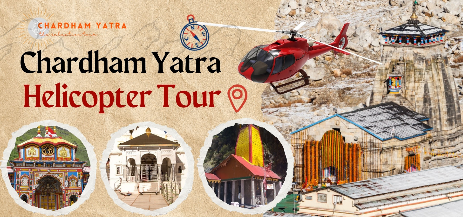 Chardham Tour Package by Helicopter