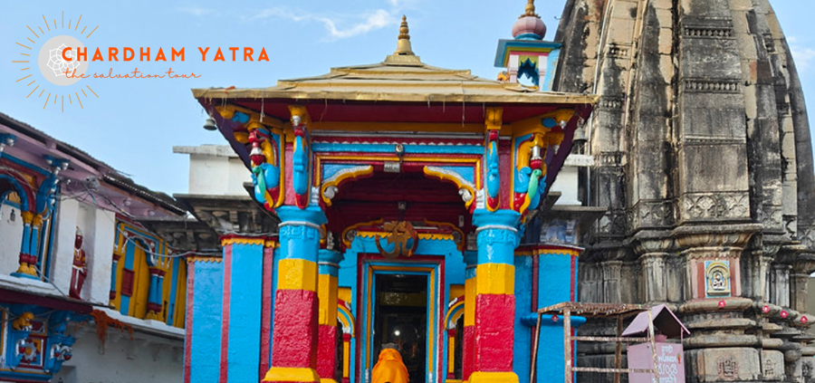 Kedarnath Temple in Winter